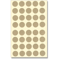 【7062141】HEIKO タックラベル 未晒 No.653 φ14 400枚入り
