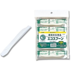 【4637013】HEIKO エコスプーン S10P 10cm 袋入 100本入り