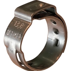 【16700011】Oetiker PG167 ステップレスイヤークランプ Φ11.3 - 13.8mm