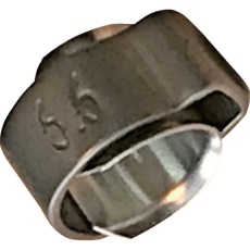 【15400015】Oetiker PG154 インサート付きイヤークランプ φ5.2-6.2mm