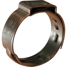 【16700110】Oetiker PG167 ステップレスイヤークランプ Φ16.0 - 19.2mm
