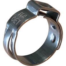 【16700008】Oetiker PG167 ステップレスイヤークランプ Φ10.1 - 11.8mm