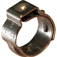 【16700002】Oetiker PG167 ステップレスイヤークランプ Φ6.8 - 8.0mm