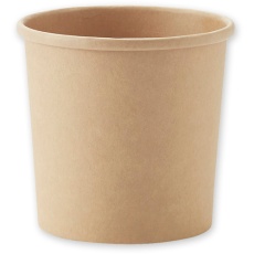【4500002】HEIKO 食品容器 未晒フードカップ 深型 350ml 25個入り