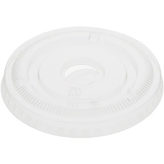 【4525024】HEIKO 透明カップ A-PET 平蓋 口径85mm用 C穴付き 50個入り