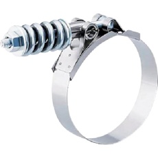 【B9224-0638】BREEZE Tボルトホースクランプ コンスタントテンション 19mmタイプ(SUS301)