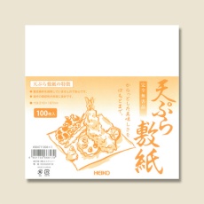 【4711004】シモジマ ヘイコー天ぷら敷紙 100枚入り
