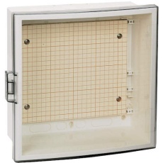 【SPN2525-12T】河村電器 プラボックス 屋内型 透明アクリルドア