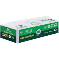 【CHT45】サニパック NOCOO(ノクー)容量表記入りゴミ袋スマートキューブ45L30枚
