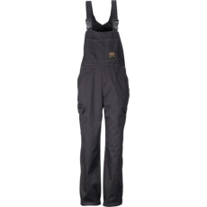 【6807-75-L】カジメイク 6807 TCサロペット Dグレー L