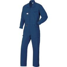 【6950-001-L】AUTO-BI 腰割れつなぎ服6950-001ネイビーブルー-L