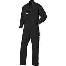 【6950-006-L】AUTO-BI 腰割れつなぎ服6950-006ブラック-L