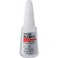 【M-20G】アルテコ 工業用 耐薬性 瞬間接着剤 M 20g (低粘度)