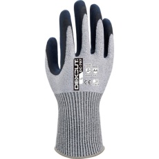 【DEDC797XL1P】Weed 耐切創手袋 DEXCUT DCー797 天然ゴム背抜き 特殊すべり止め加工 LLサイズ