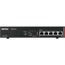 【BS-GU2105P】BUFFALO 法人向け Giga対応 Layer2 アンマネージスイッチ 5ポート