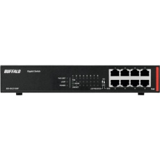 【BS-GU2108P】BUFFALO 法人向け Giga対応 Layer2 アンマネージスイッチ 8ポート