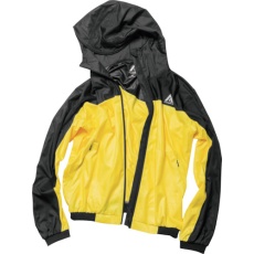 【FB-221-YL/BK-L】おたふく FUBAR 高撥水フルジップパーカ イエロー×ブラック L