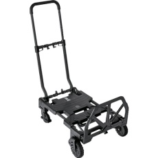 【F-CART2X4BK】ダンディ フラットカートツーバイフォー ブラック W640×D385