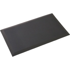 【345008】緑十字 疲労軽減マット AFM-4575BK 黒 450×750mm