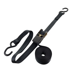 【TRN-255S-BK】TRAD ラチェット荷締ベルト Sフック