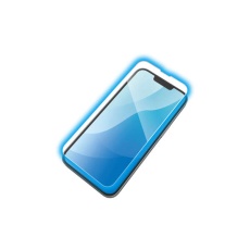 【PM-A25SFLGGBL】iPhone 16e ガラスフィルム 高透明 ブルーライトカット