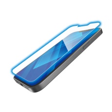 【PM-A25SFLGHRBL】iPhone 16e ガラスフィルム 放熱 高透明 ブルーライトカット