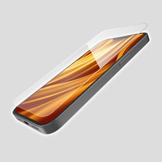 【PM-A25SFLGOT】iPhone 16e ガラスフィルム ゴリラ 0.21mm 簡単貼付ツール