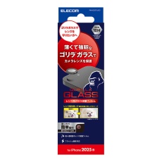 【PM-A25SFLLGO】iPhone 16e カメラレンズガラスフィルム ゴリラ 0.21mm