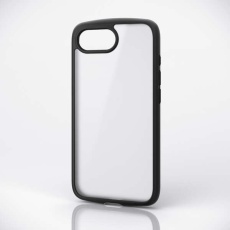 【PM-A25STSFCGSBK】iPhone 16e TOUGH SLIM LITE フレームカラー 背面ガラス フロストクリア メタルステッカー