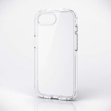【PM-A25STSLACR】iPhone 16e TOUGH SLIM LITE ケース オールクリア メタルステッカー付