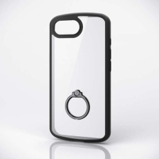 【PM-A25STSLFCRBK】iPhone 16e TOUGH SLIM LITE ケース フレームカラー リング付