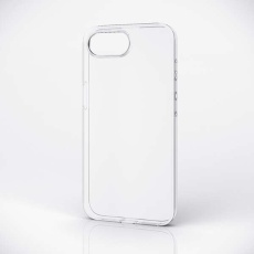 【PM-A25SUCUCR】iPhone 16e ソフトケース 薄型 メタルステッカー付