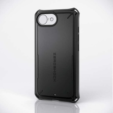 【PM-A25SZEROSPBK】iPhone 16e ZEROSHOCK Solid Plus ケース