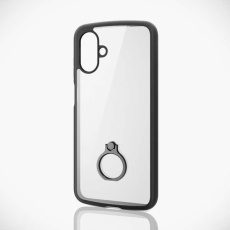 【PM-G253TSLFCRBK】Galaxy A25 5G TOUGH SLIM LITE ハイブリッドケース フレームカラー リング付