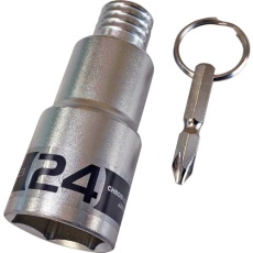 【BDST-24】ベストツール KOSEI 着脱式ワンタッチソケット 24mm No.2アダプター付