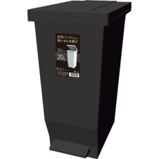 【630071】ASVEL エバンMP 密閉ペダルペール20L ブラック