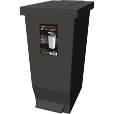 【630170】ASVEL エバンMP 密閉ペダルペール30L ブラック