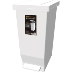 【630101】ASVEL エバンMP 密閉ペダルペール30L ホワイト