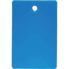 【TRFS-LB】TRUSCO スチロール番号札 無地 長方形 小 45X30mm 5枚入 空色