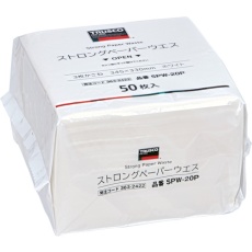 【SPW-20P】TRUSCO ストロングペーパーウエス ホワイト 3枚かさね 345X330mm 50枚入