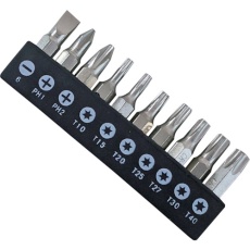 【BDP-10DT】ベストツール BEST 10pcs.ドライバー&トルクスねじ用ビット