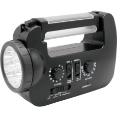 【SK-BR2016PSB】STARLIGHT ソーラー充電ラジオライト