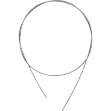 【SCW200X3M】TRUSCO ステンレスワイヤカットロープ 2.0Φ×3000mm 両端加工なし