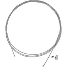 【SRCWS2.0X1M】TRUSCO ステンレスワイヤカットロープ+スリーブ付 2.0パイΦ×1000mm(ステンレススリーブ2個付 )