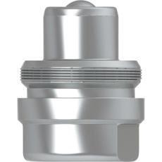 【10-232-6402】CEJN シリーズ232 スクリュータイプニップル 呼径6.3mm NPT1/4メネジ