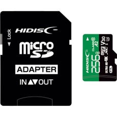【HDMCSDX256GA2V30PRO】ハイディスク 超高速R170シリーズmicroSDXCカード 256GB