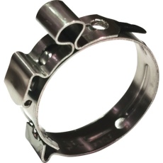 【662555245J】CAILLAU ホースクランプ CLIC-E 締付径24.5～25.5mm