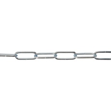 【TIL30-3M】TRUSCO ユニクロチェーン 溶接無タイプ3.0パイ×3M