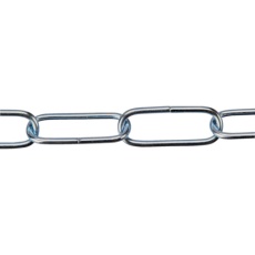 【TIL23-2M】TRUSCO ユニクロチェーン 溶接無タイプ2.3パイ×2M
