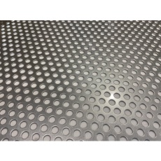 【SPCC1.6-D2-P3.5-450X450】TRUSCO 鉄パンチングメタル1.6t D2P3.5 450X450